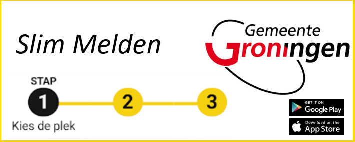 app slim melden Groningen